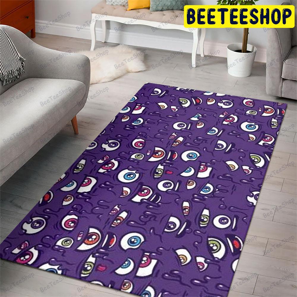 Halloween Pattern 394 Beeteeshop Rug Rectangle