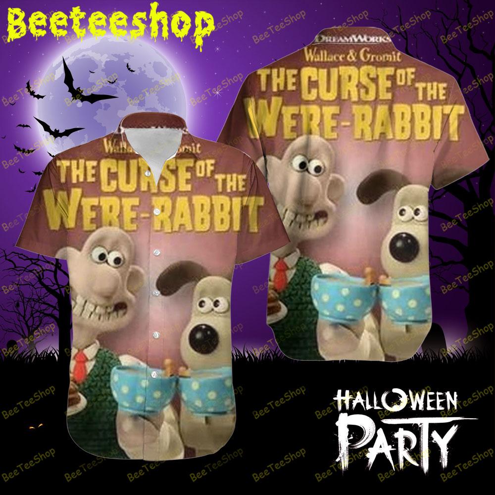 Halloween Wallace & Gromit The Curse Of The Were-Rabbit Movie Beeteeshop Hawaii Shirt