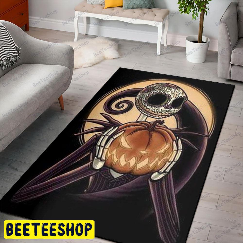 Hand Pumpkin The Nightmare Before Christmas Halloween Beeteeshop Rug Rectangle