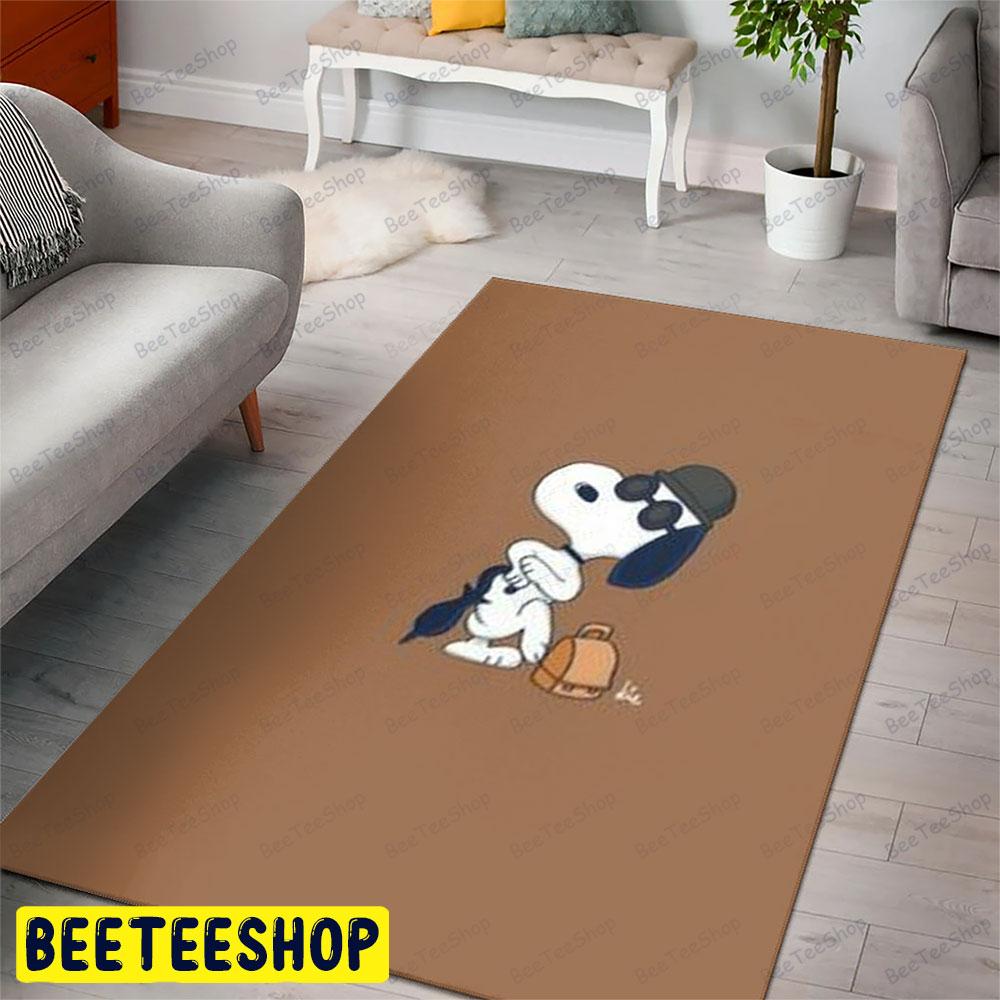 Handsome Snoopy It’s The Great Pumpkin Charlie Brown Halloween Beeteeshop Rug Rectangle