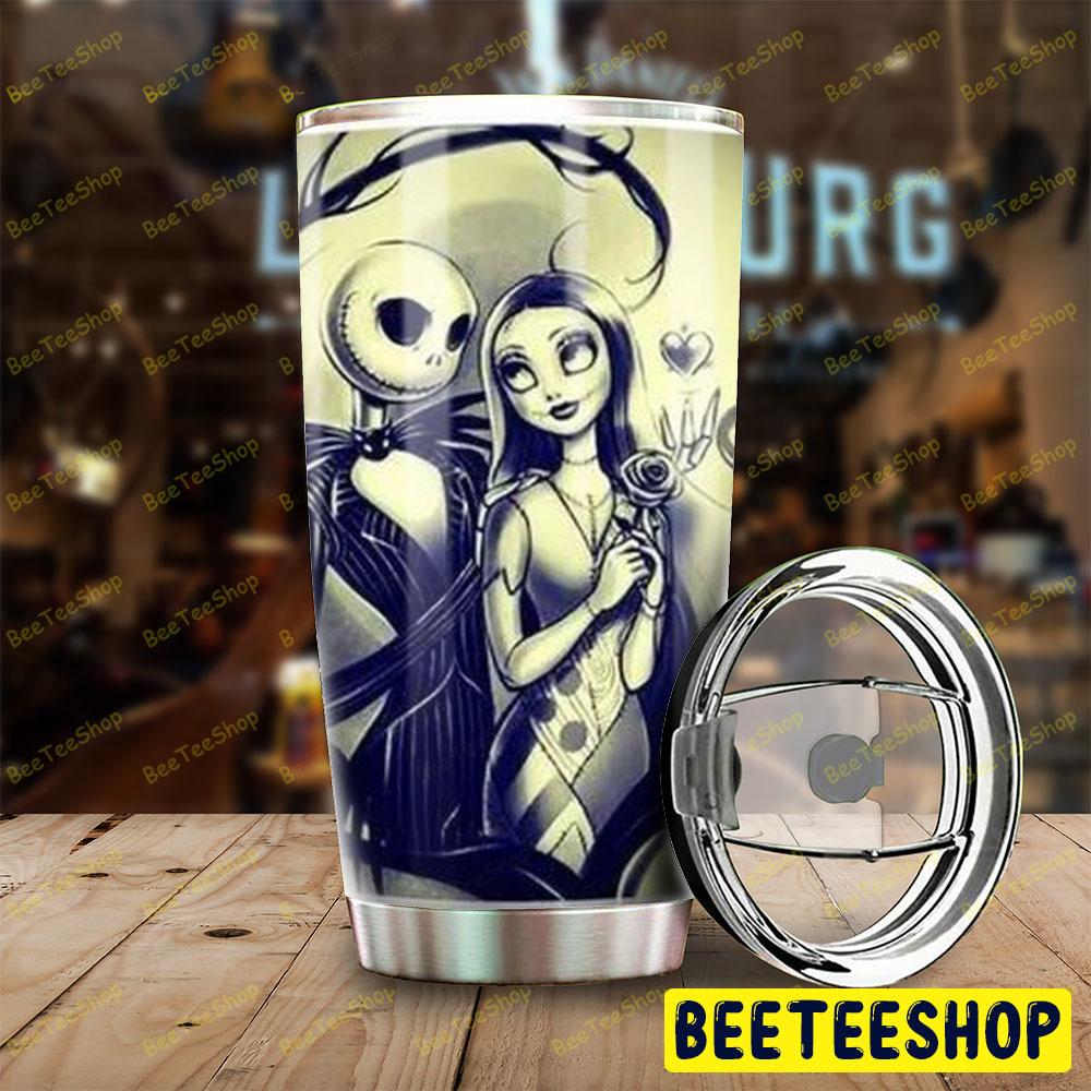 Happy Couple The Nightmare Before Christmas Halloween Beeteeshop Tumbler