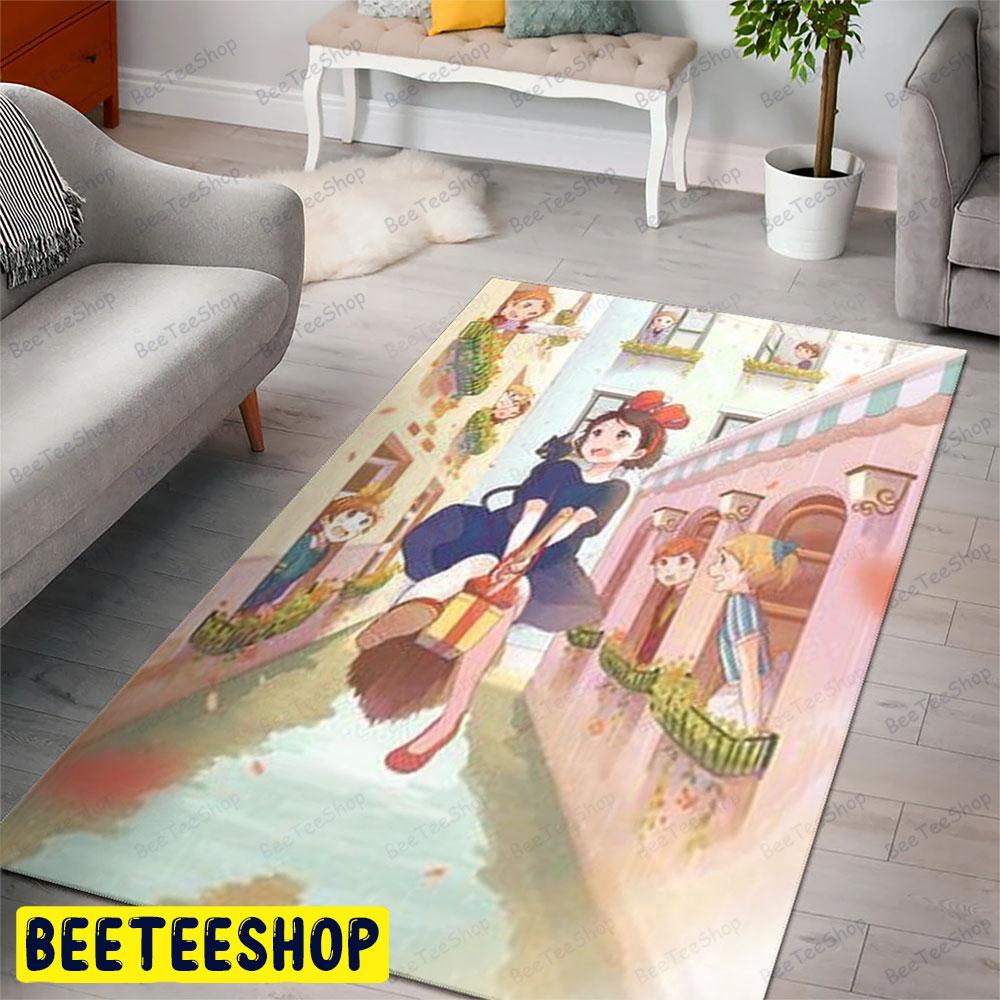 Happy Movie Kiki’s Delivery Service Halloween Beeteeshop Rug Rectangle