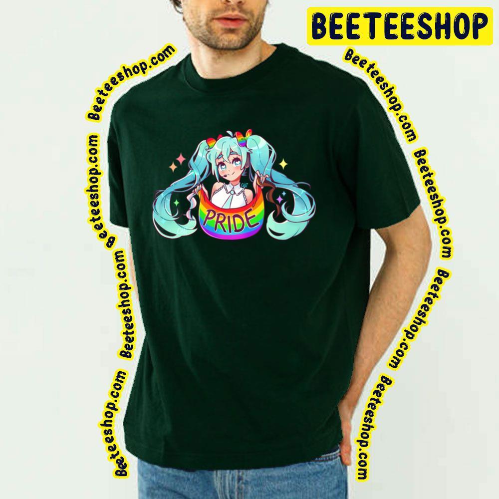 Happy Pride Hatsune Miku Beeteeshop Trending Unisex T-Shirt