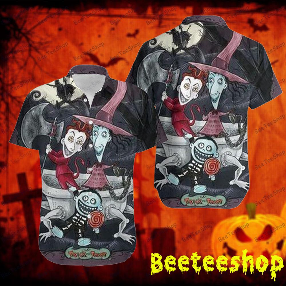 Happy The Nightmare Before Christmas Halloween Beeteeshop Hawaii Shirt