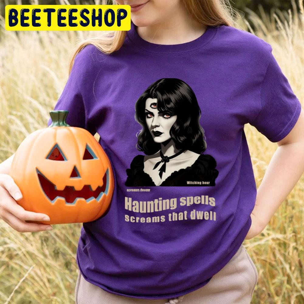 Head Portrait With Tre Eyes The Witches Happy Halloween Beeteeshop Trending Unisex T-Shirt