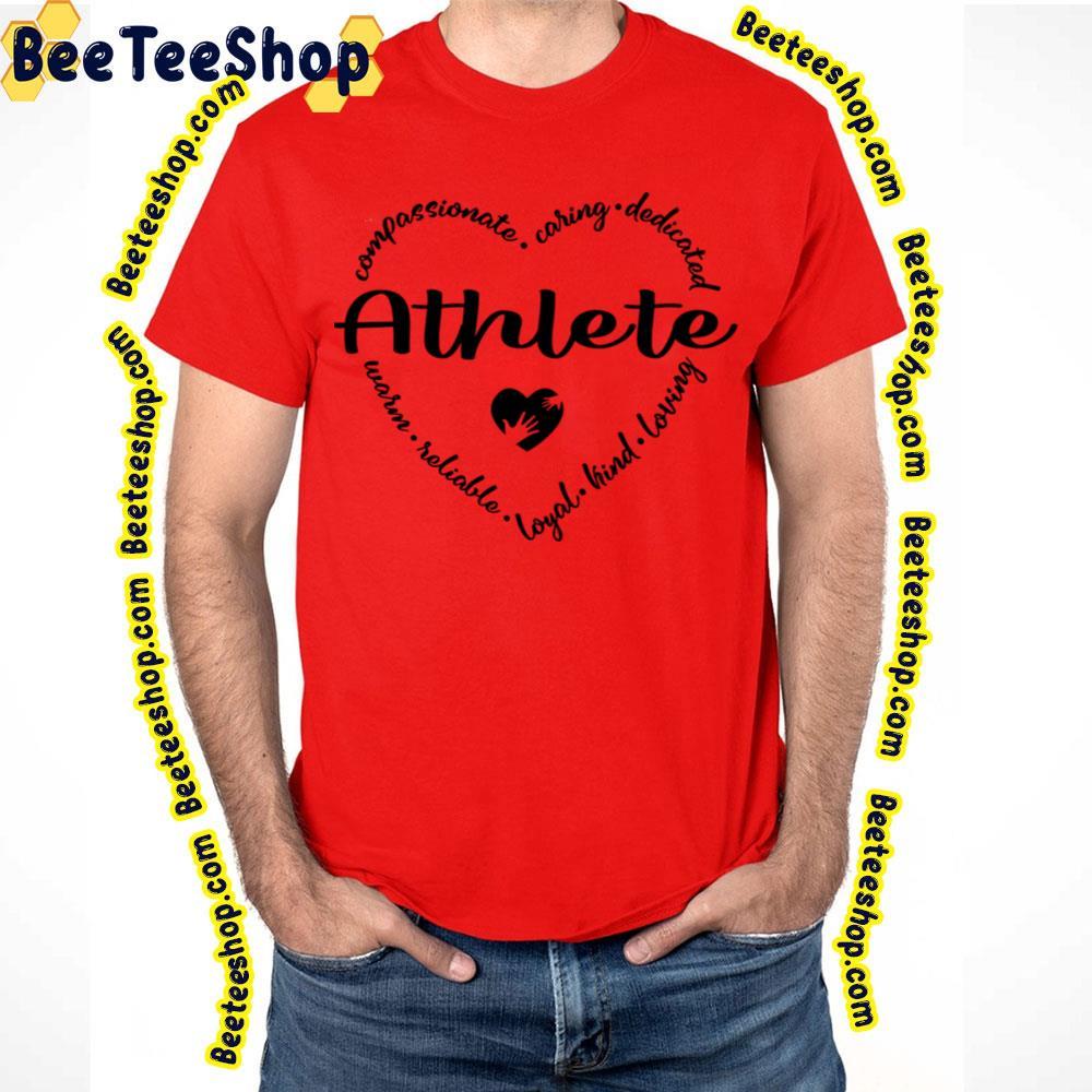 Heart Quote Athlete Beeteeshop Trending Unisex T-Shirt