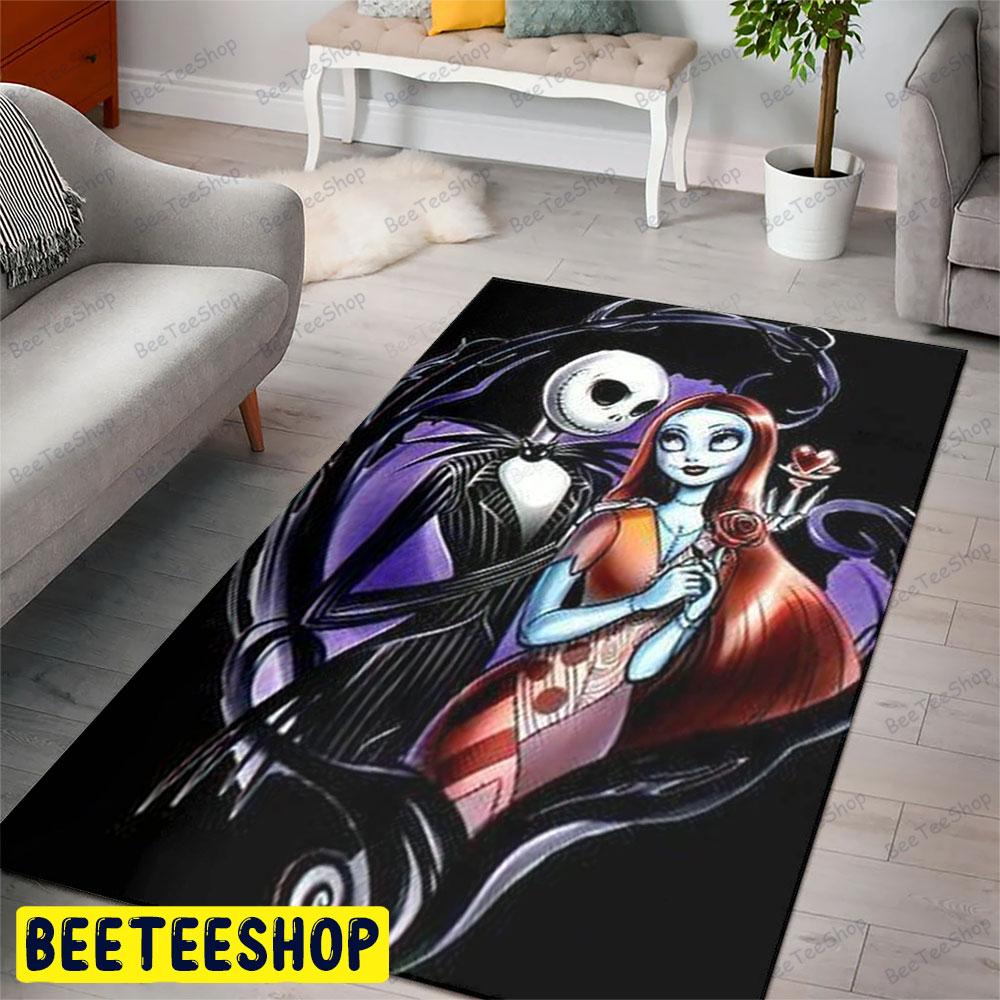 Heart Romantic Jack The Nightmare Before Christmas Halloween Beeteeshop Rug Rectangle