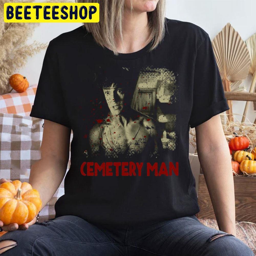 Horror Couple Dellamorte Dellamore Happy Halloween Beeteeshop Trending Unisex T-Shirt