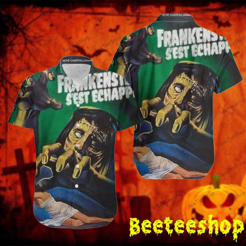 Horror Hand Frankenstein Halloween Beeteeshop Hawaii Shirt