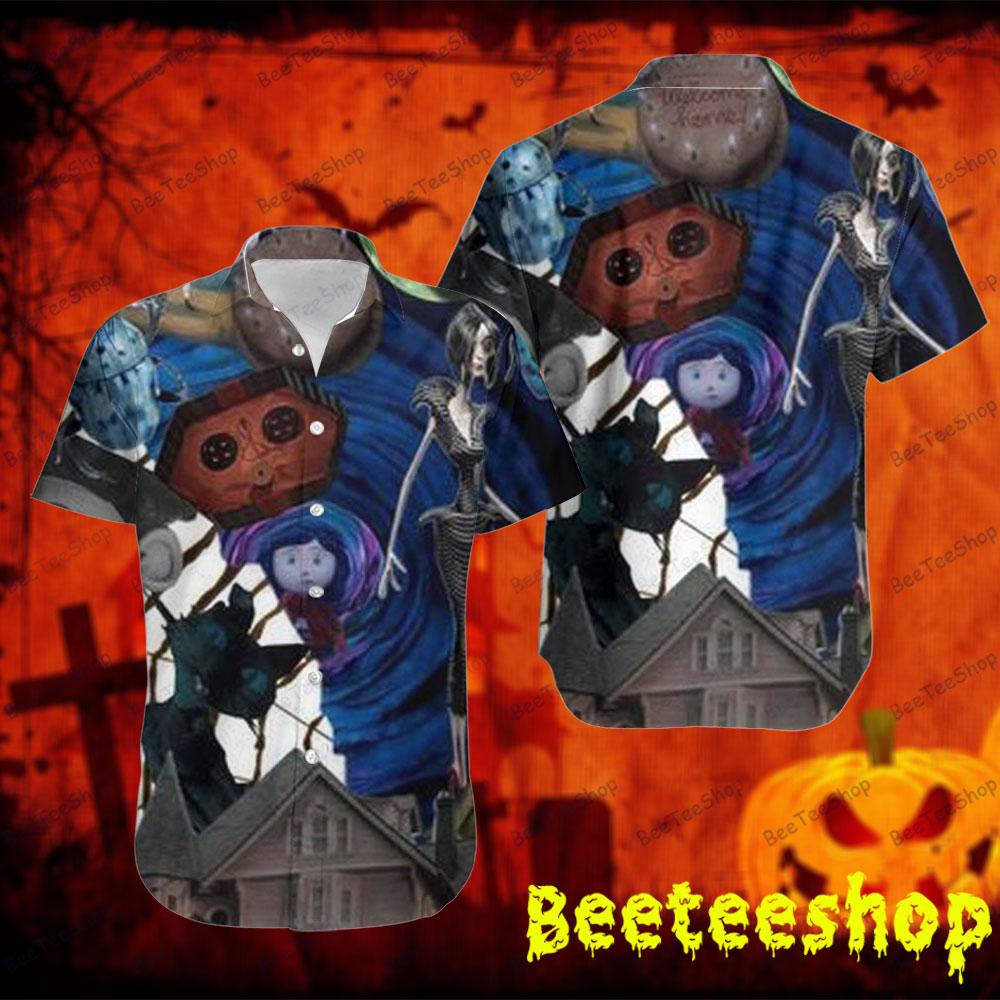 Horror House Coraline Jones Halloween Beeteeshop Hawaii Shirt