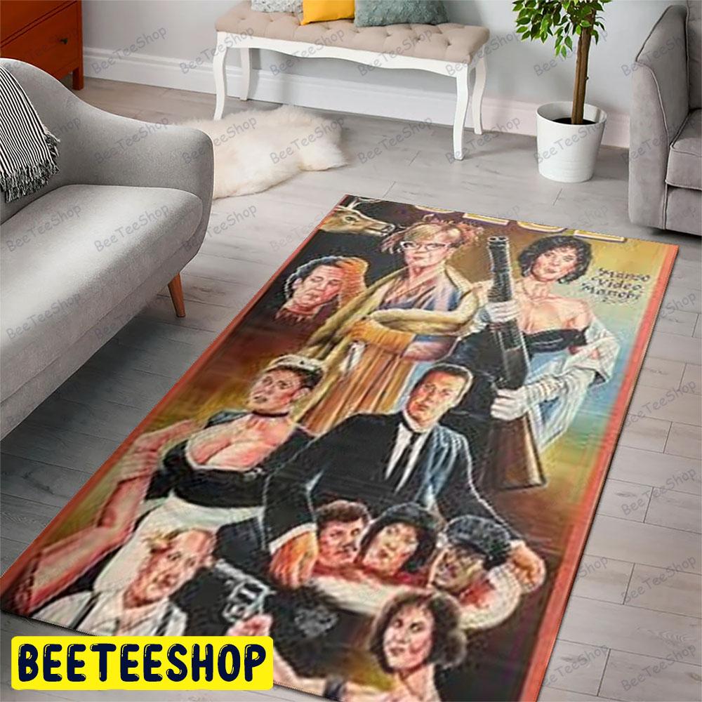 Horror Movie Clue Halloween Beeteeshop Rug Rectangle