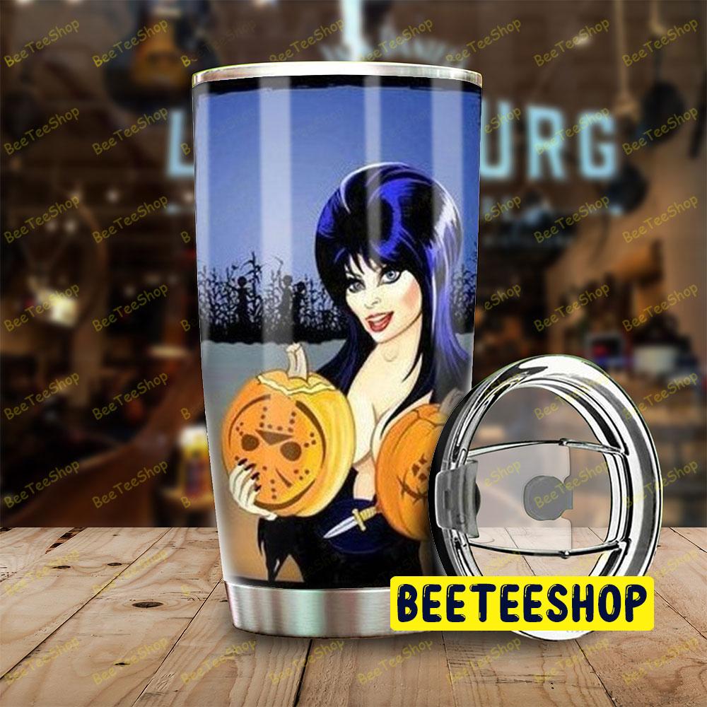 Horror Pumpkin Head Elvira Mistress Of The Dark Halloween Beeteeshop Tumbler