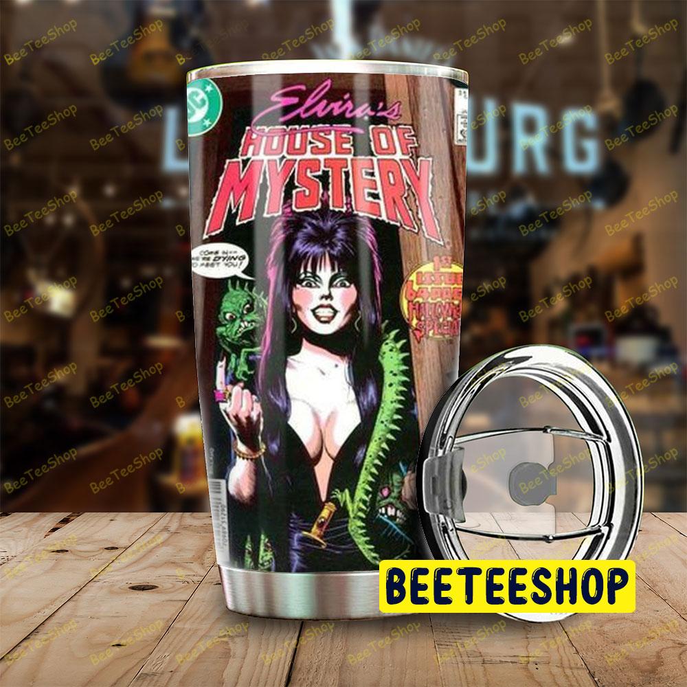 House Of Mystery Elvira Mistress Of The Dark Halloween Beeteeshop Tumbler