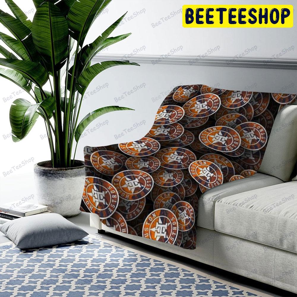 Houston Astros 23 American Sports Teams Beeteeshop US Cozy Blanket