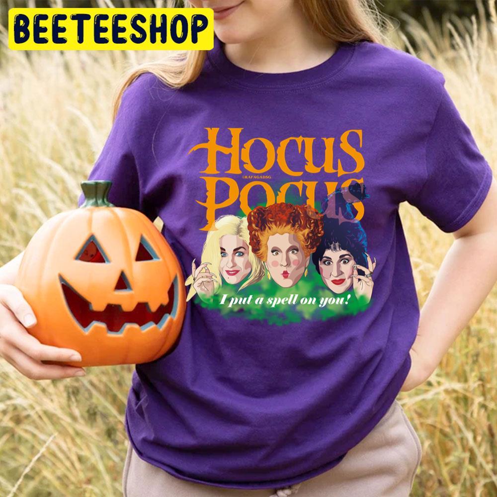 I Put A Spell On You Hocus Pocus Happy Halloween Beeteeshop Trending Unisex T-Shirt