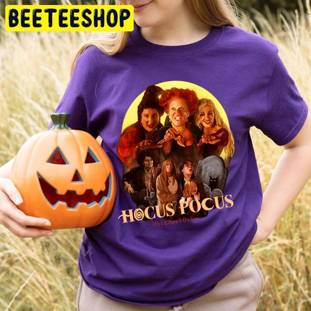 I Put Spell On You Hocus Pocus Happy Halloween Beeteeshop Trending Unisex T-Shirt