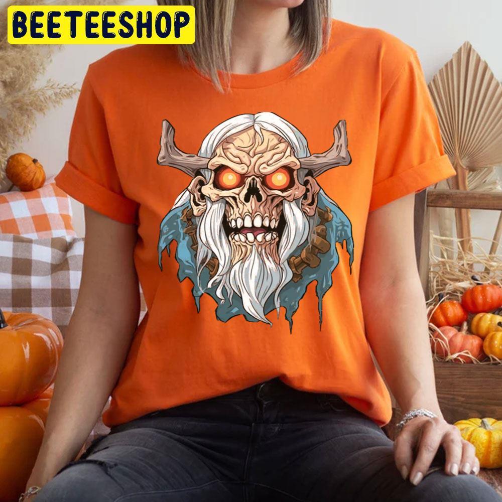 Ice Zombie Face Halloween Beeteeshop Trending Unisex T-Shirt