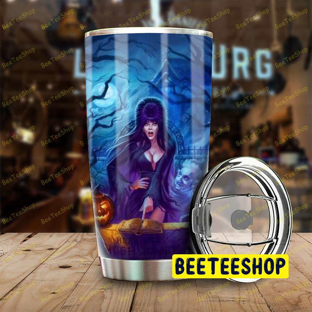 In The Dark Elvira Mistress Of The Dark Halloween Beeteeshop Tumbler