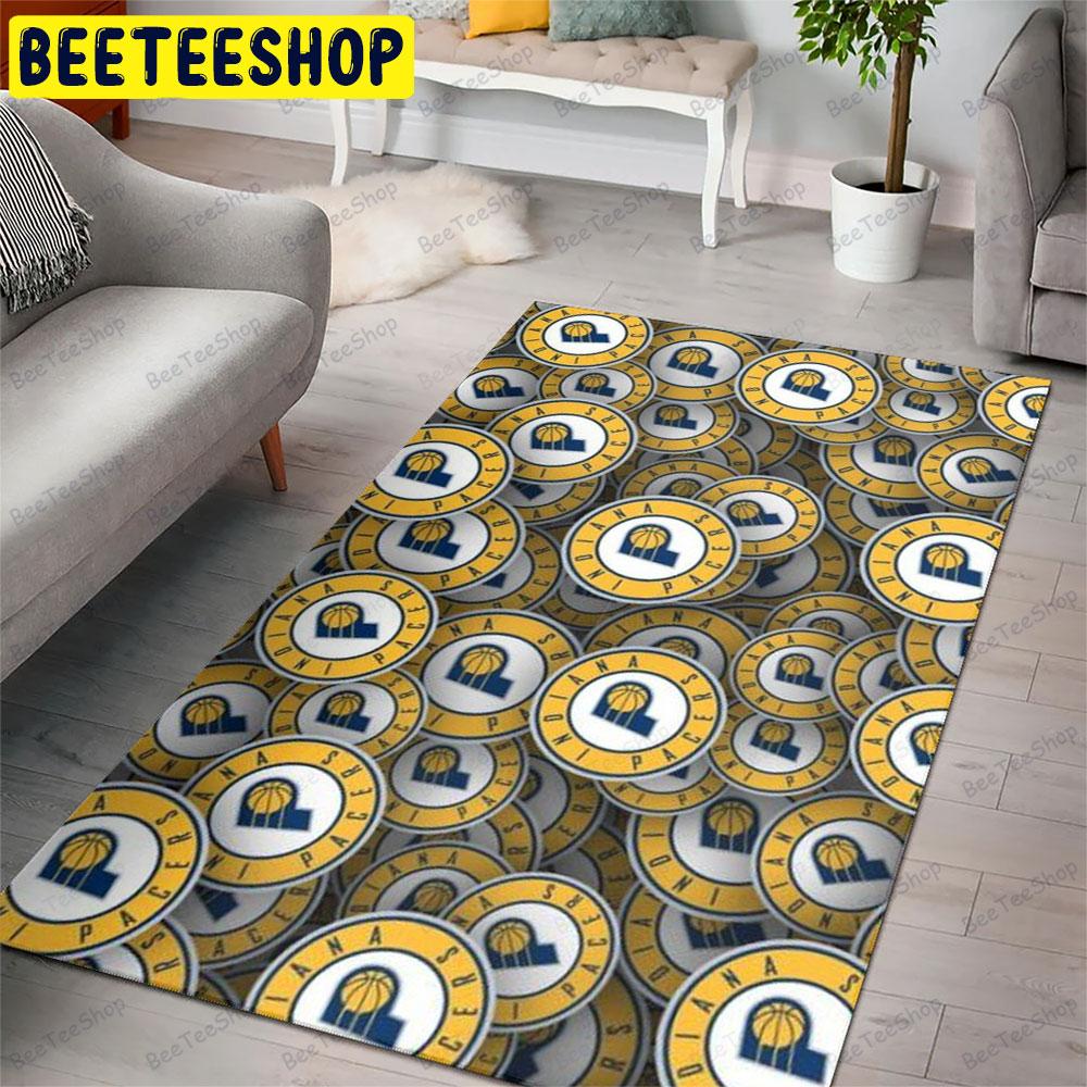 Indiana Pacers 22 American Sports Teams Beeteeshop Rug Rectangle