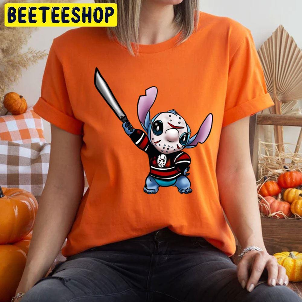 Jason Voorhees Stitch Halloween Beeteeshop Trending Unisex T-Shirt