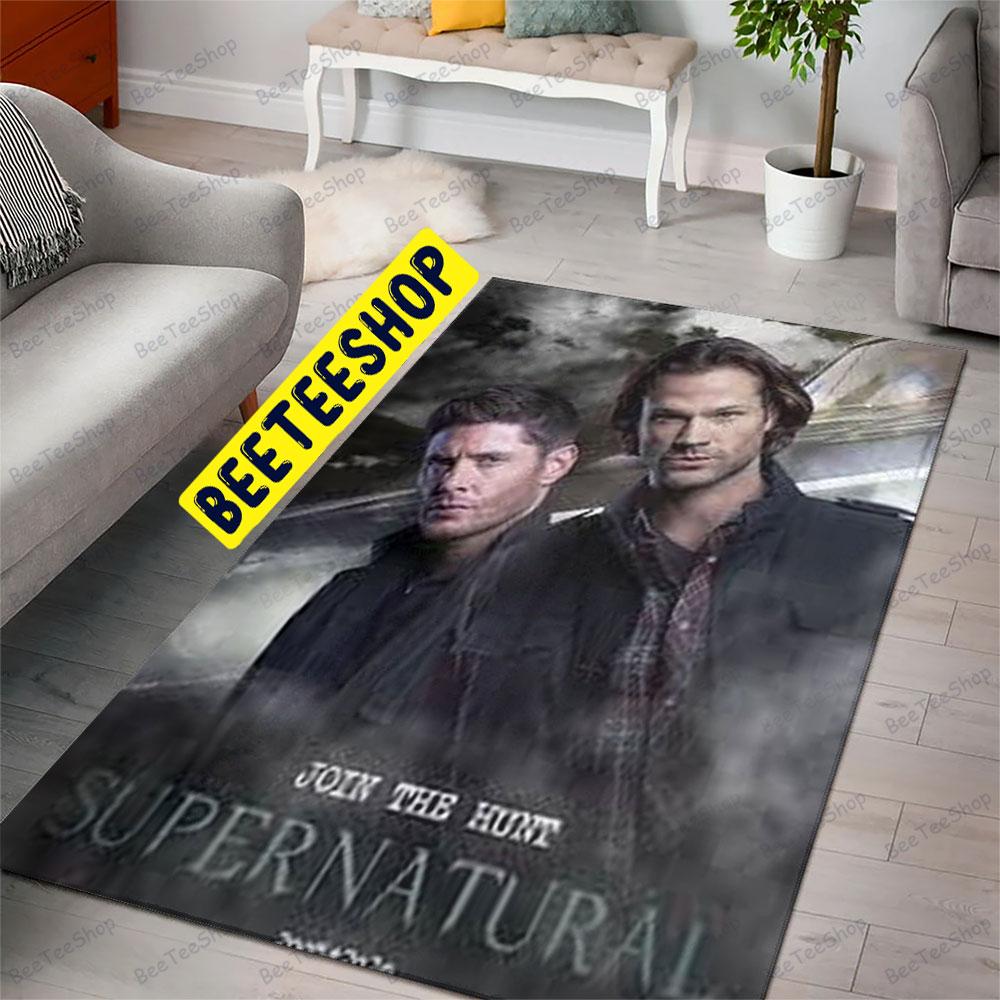 Join The Hunt Supernatural Halloween Beeteeshop Rug Rectangle