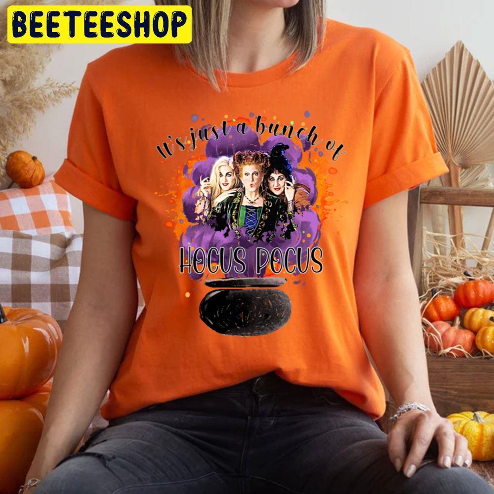 Just A Bunch Hocus Pocus Movie Happy Halloween Beeteeshop Trending Unisex T-Shirt