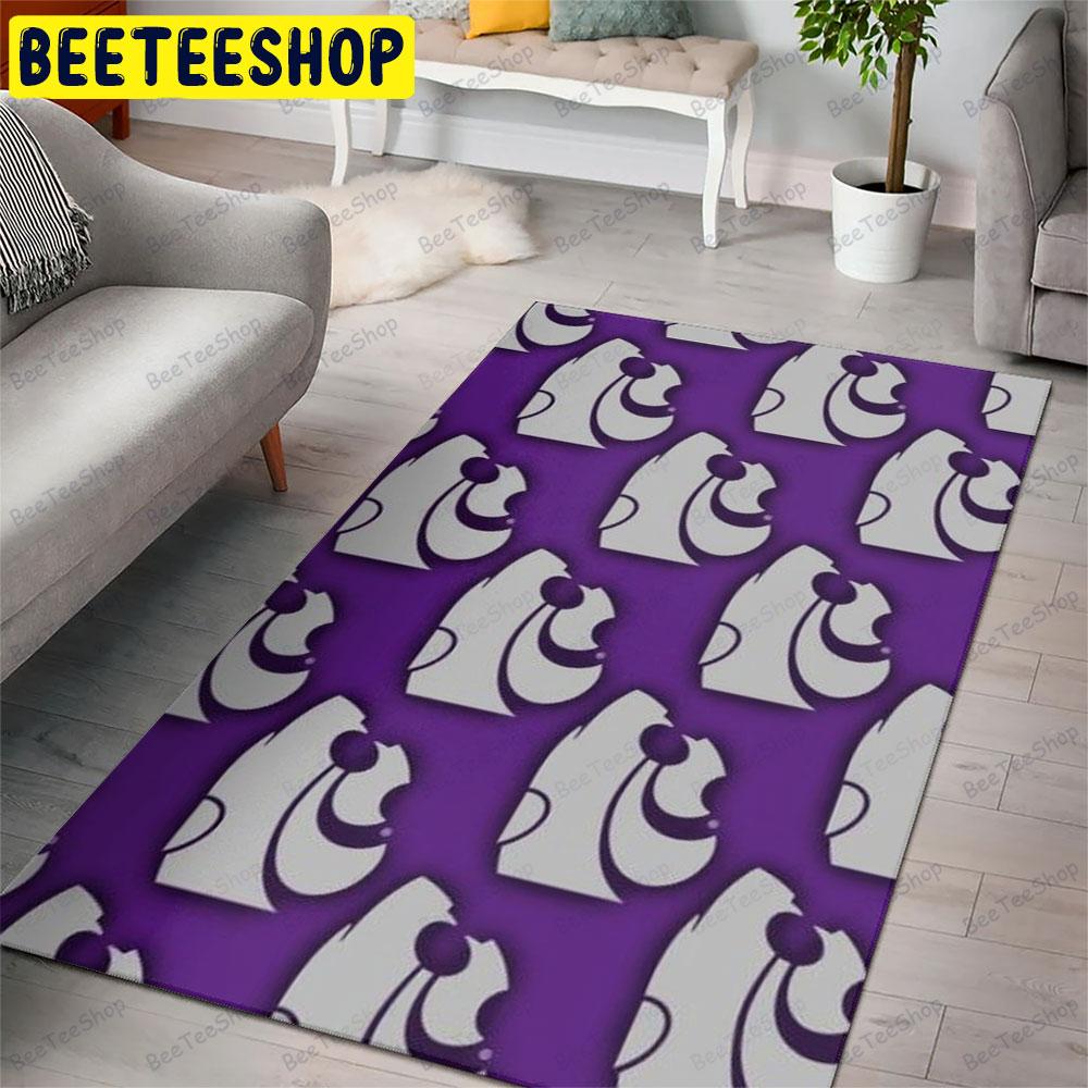 Kansas State University Powercats American Sports Teams Beeteeshop Rug Rectangle