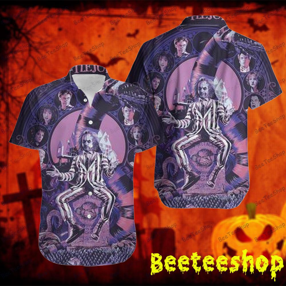 King Michael Keaton Beetlejuice Halloween Beeteeshop Hawaii Shirt