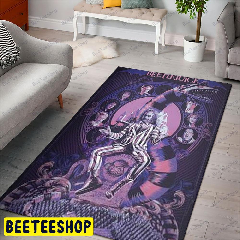 King Michael Keaton Beetlejuice Halloween Beeteeshop Rug Rectangle