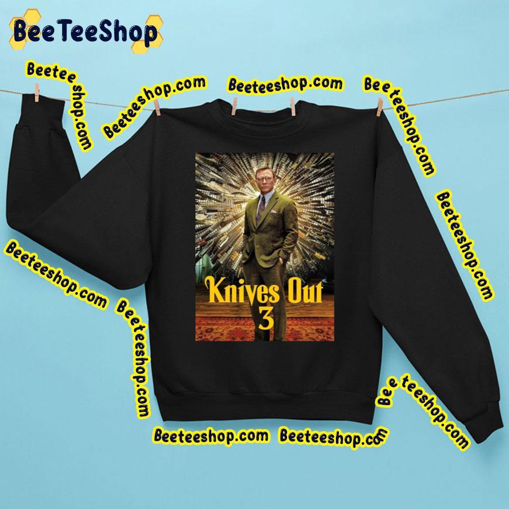 Knives Out 3 Is Coming In 2024 Beeteeshop Trending Unisex Sweatshirt