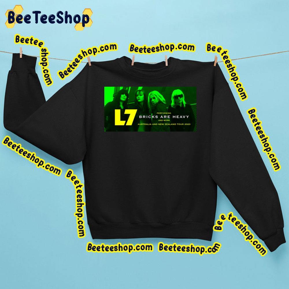 L7 Australia And New Zealand Tour 2023 Beeteeshop Trending Unisex Sweatshirt