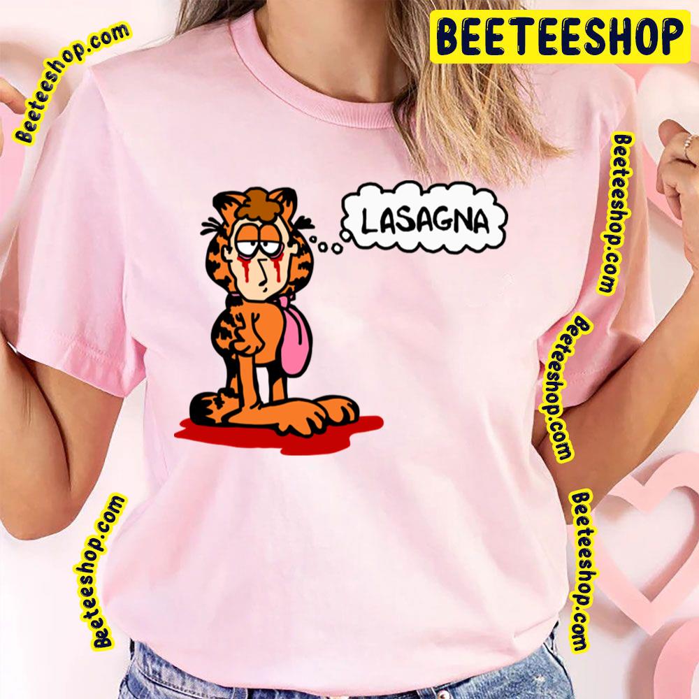 Lasagna Face Garfield Trending Unisex T-Shirt