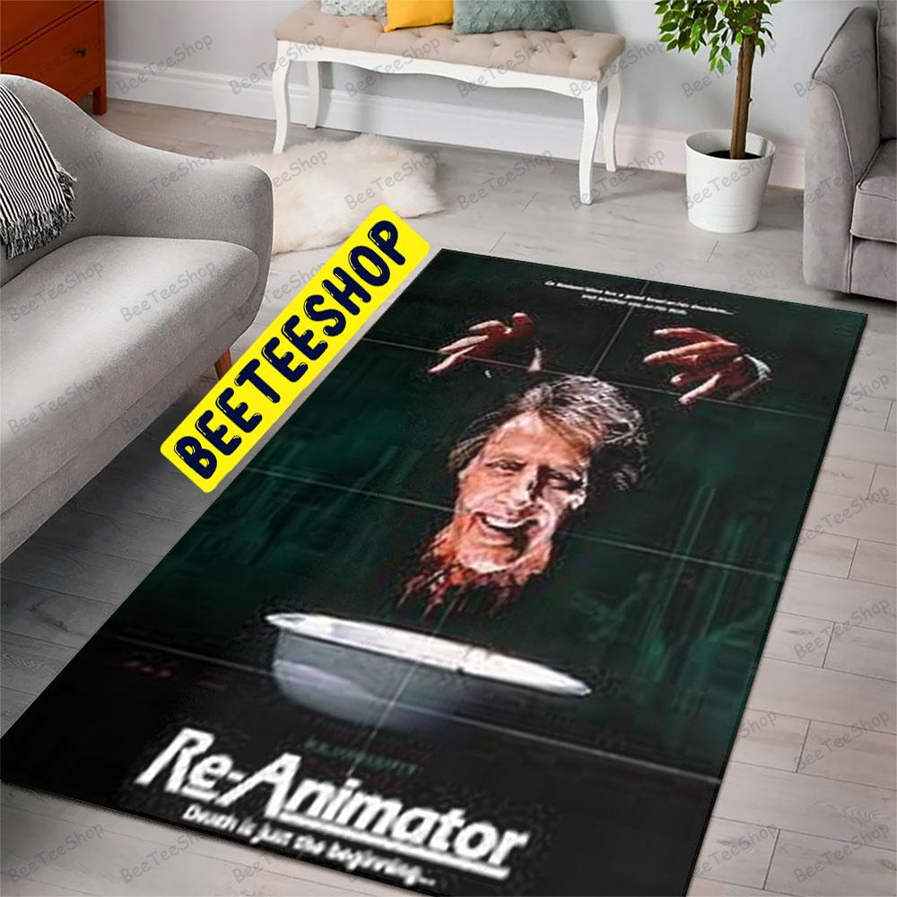 Laugh Bruce Abbott Re-Animator Halloween Beeteeshop Rug Rectangle