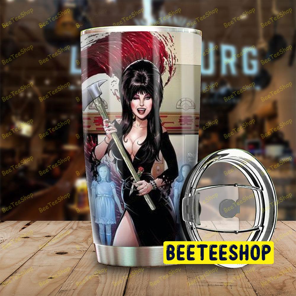 Lets Go Elvira Mistress Of The Dark Halloween Beeteeshop Tumbler