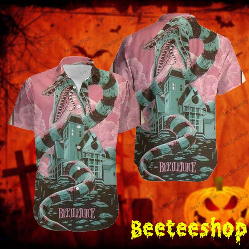 Let’s Live Beetlejuice Halloween Beeteeshop Hawaii Shirt