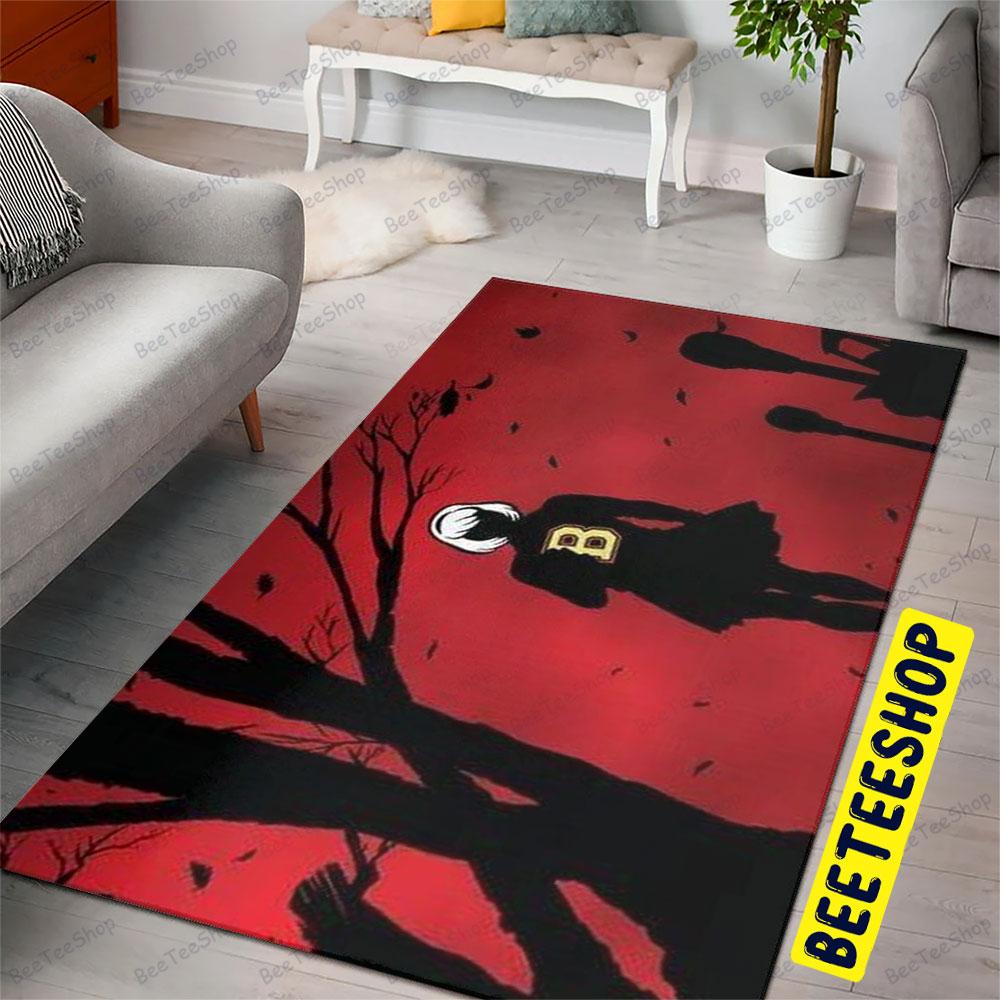 Letter B Chilling Adventures Of Sabrina Halloween Beeteeshop Rug Rectangle