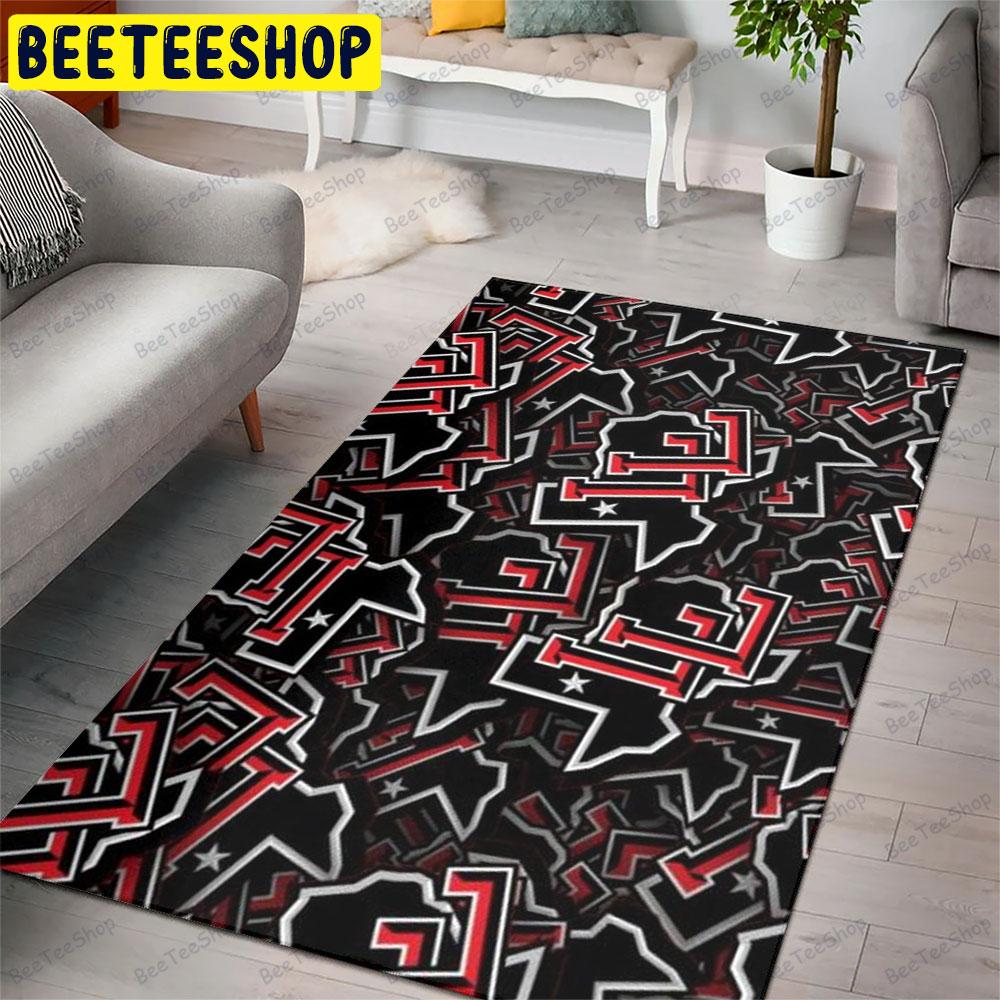 Levelland Lobos American Sports Teams Beeteeshop Rug Rectangle