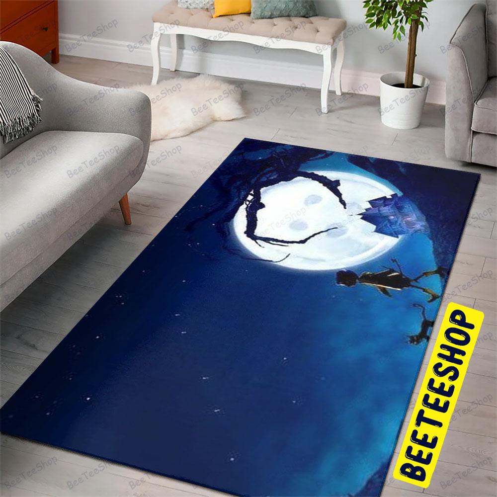 Light Moon Coraline Halloween Beeteeshop Rug Rectangle