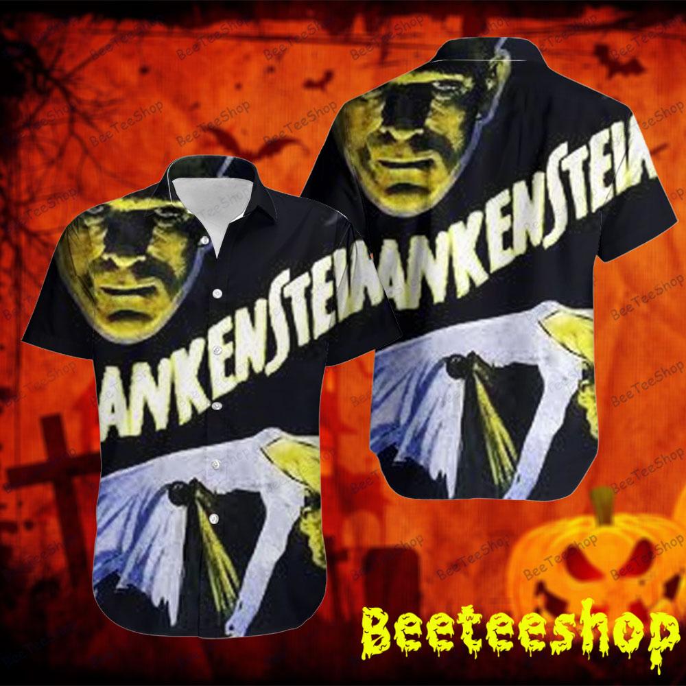 Little Maria And Frankenstein Halloween Beeteeshop Hawaii Shirt