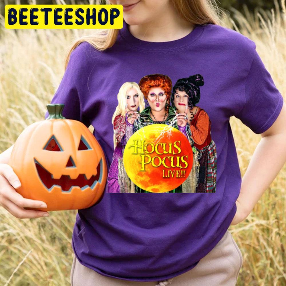 Live Moon Hocus Pocus Happy Halloween Beeteeshop Trending Unisex T-Shirt