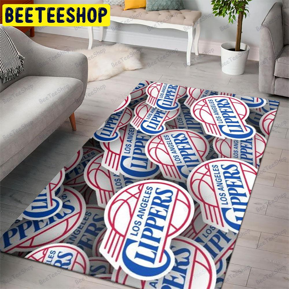 Los Angeles Clippers 22 American Sports Teams Beeteeshop Rug Rectangle