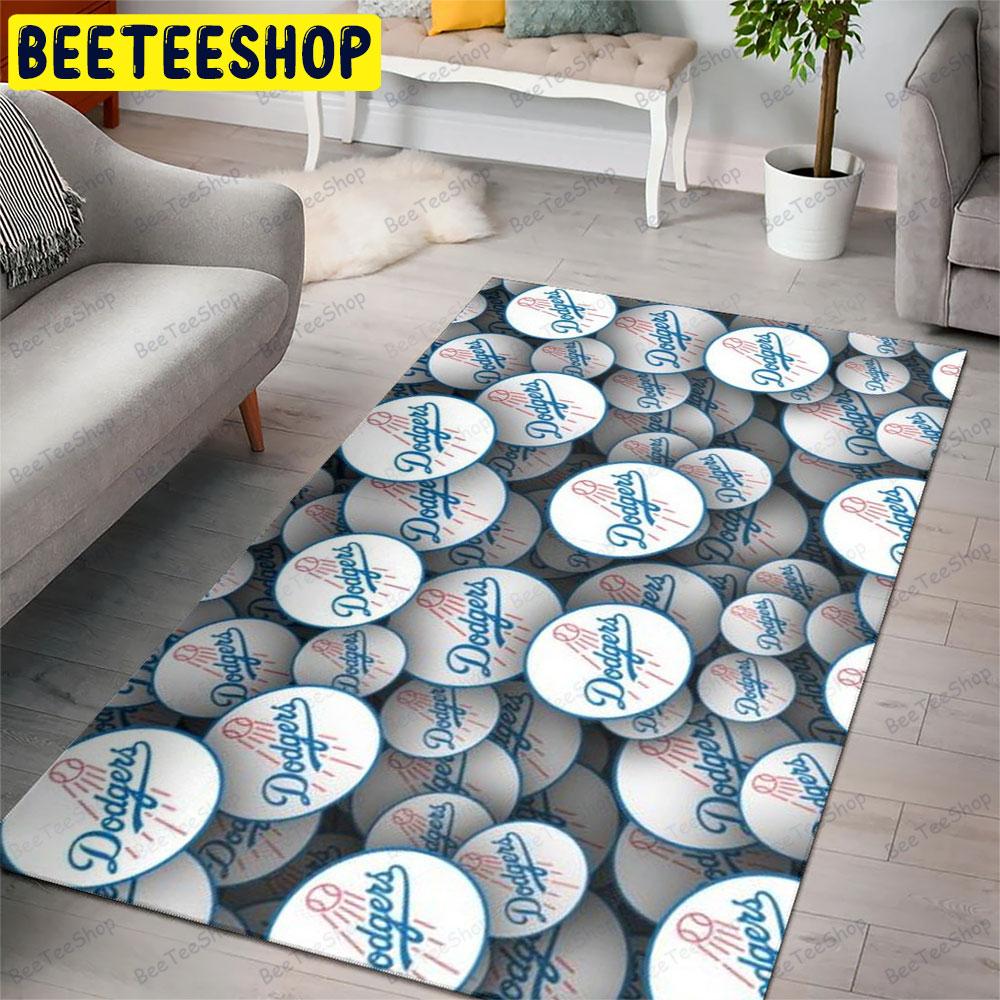 Los Angeles Dodgers American Sports Teams Beeteeshop Rug Rectangle