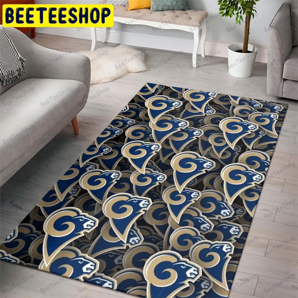 Los Angeles Rams 22 American Sports Teams Beeteeshop Rug Rectangle