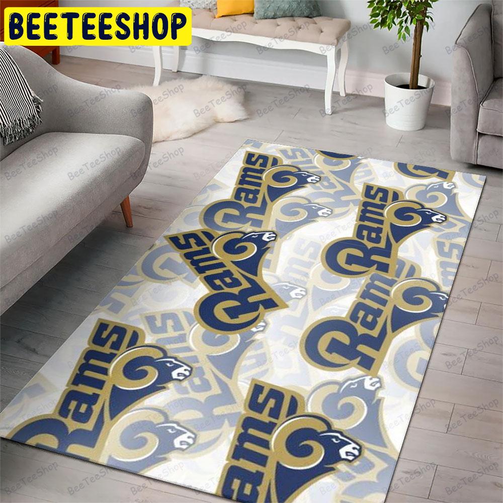 Los Angeles Rams 24 American Sports Teams Beeteeshop Rug Rectangle