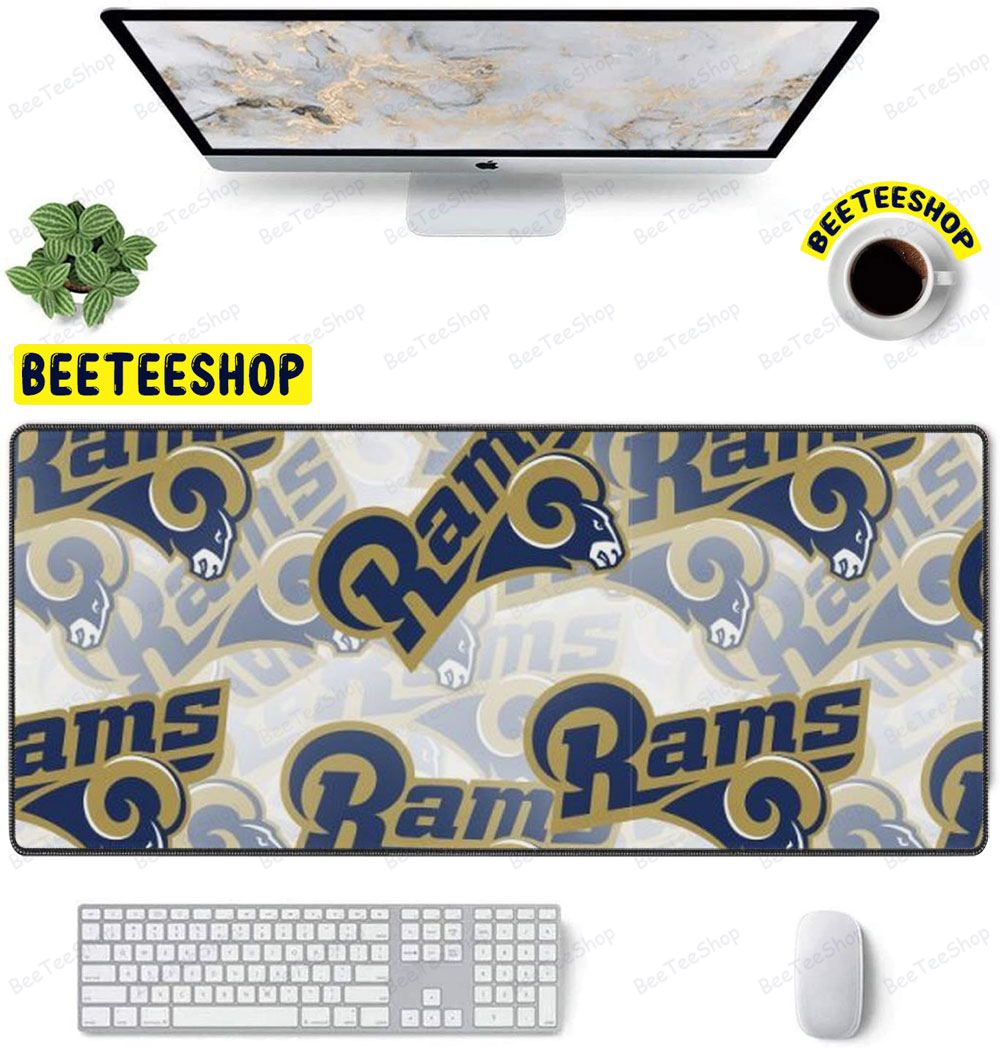 Los Angeles Rams 24 American Sports Teams Mouse Pad