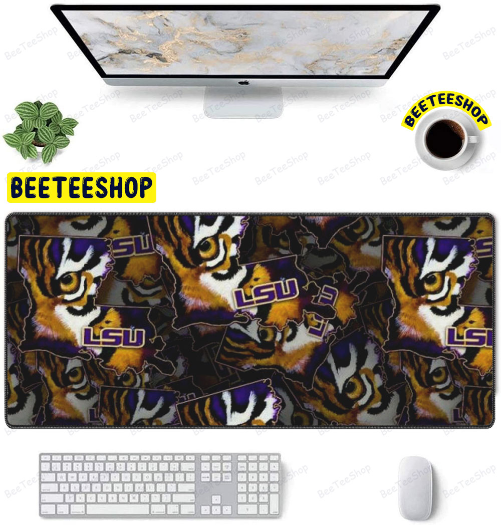 Louisiana State University Tiger State American Sports Teams Mouse Pad