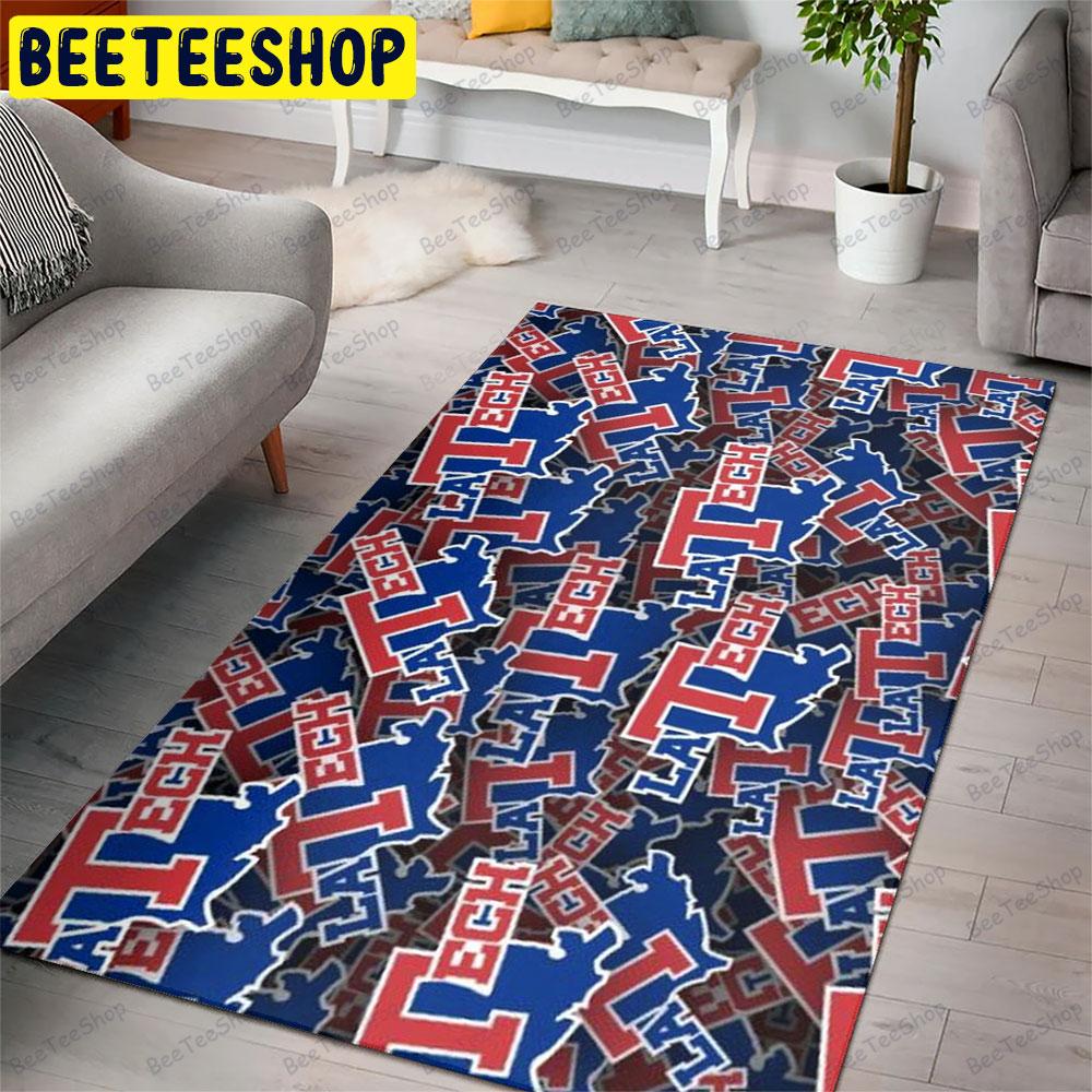 Louisiana Tech University American Sports Teams Beeteeshop Rug Rectangle