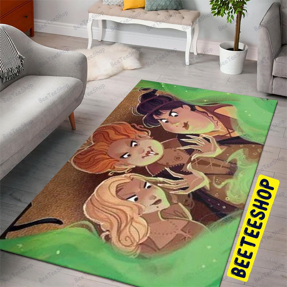 Magic Hocus Pocus Halloween Beeteeshop Rug Rectangle