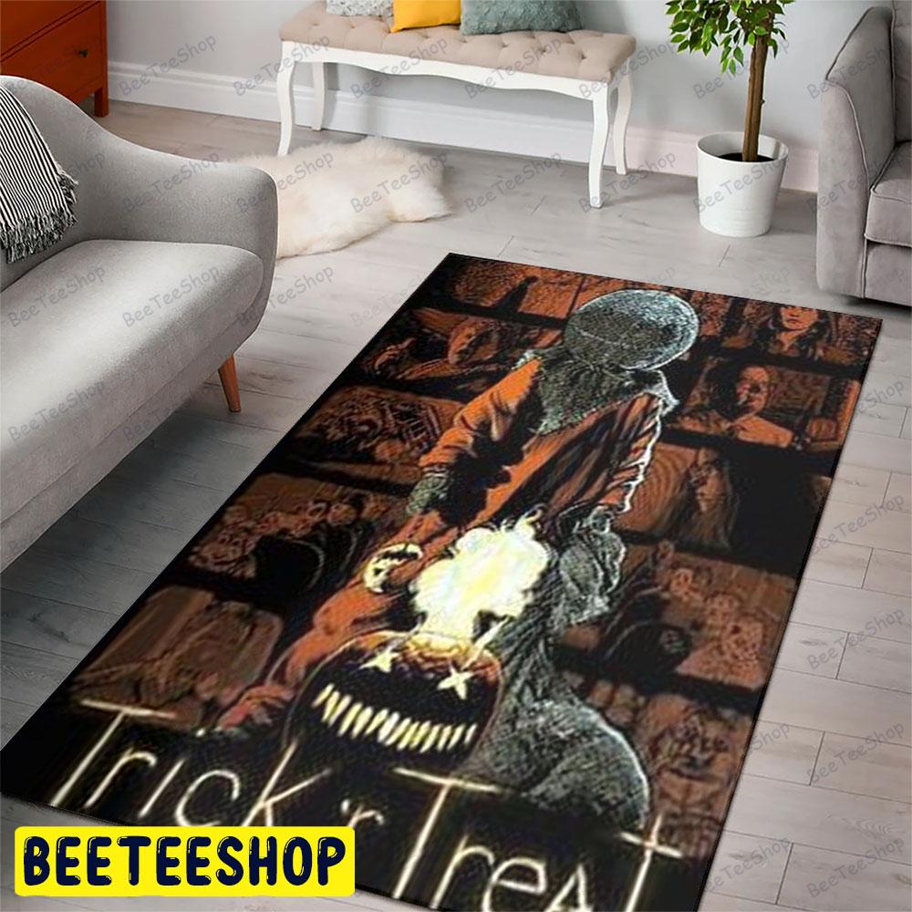 Magic Pumpkin Trick ‘R Treat Halloween Beeteeshop Rug Rectangle