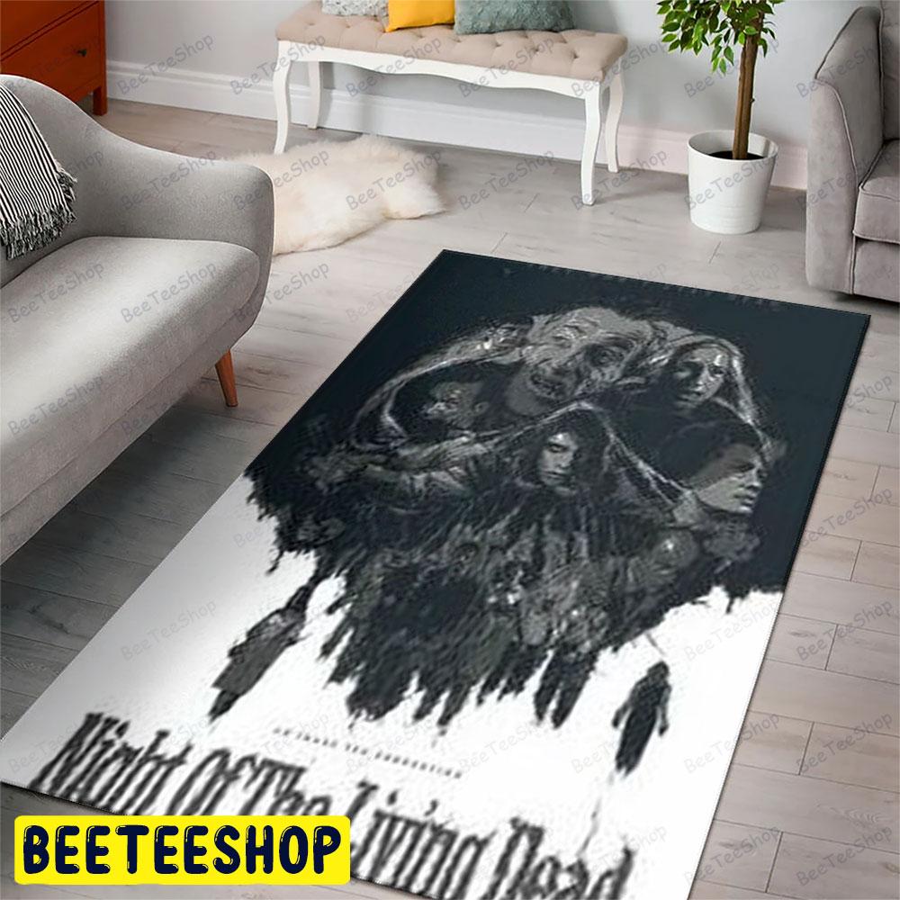 Matthew Alan Mullins Night Of The Living Dead Halloween Beeteeshop Rug Rectangle